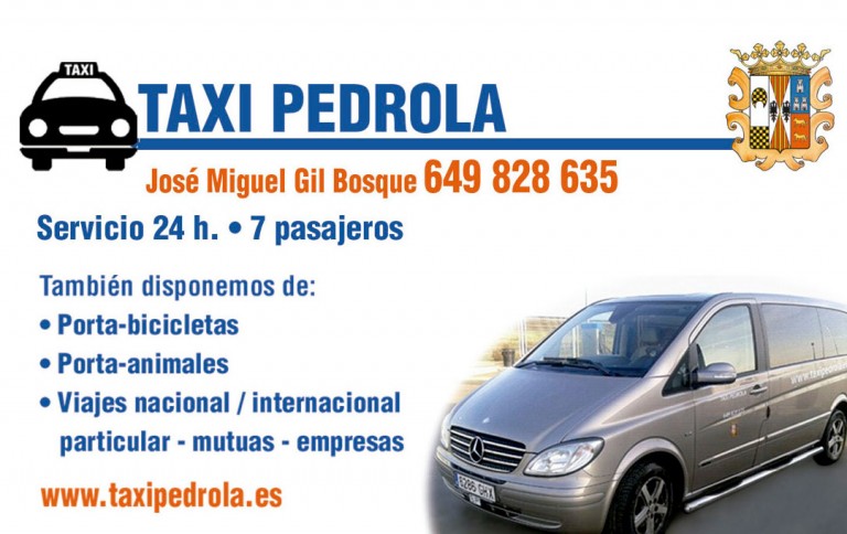 Taxi Pedrola José Miguel Gil Bosque