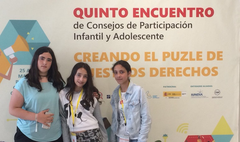 Pedrola participó en el V Encuentro Estatal de Consejos de Infancia