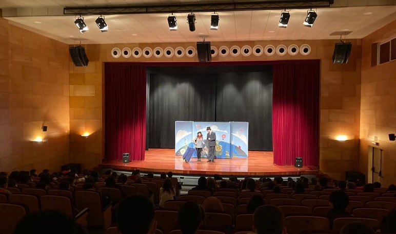 El Auditorio Municipal de Pedrola acoge diversas actividades educativas del IES Siglo XXI