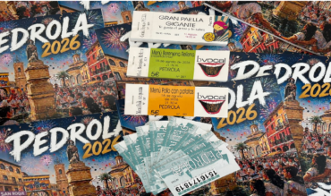 Venta de programas, abonos y tickets de las Fiestas de Pedrola San Roque 2026